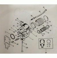 Transom Assembly For Alpha One Gen II Bell Housing